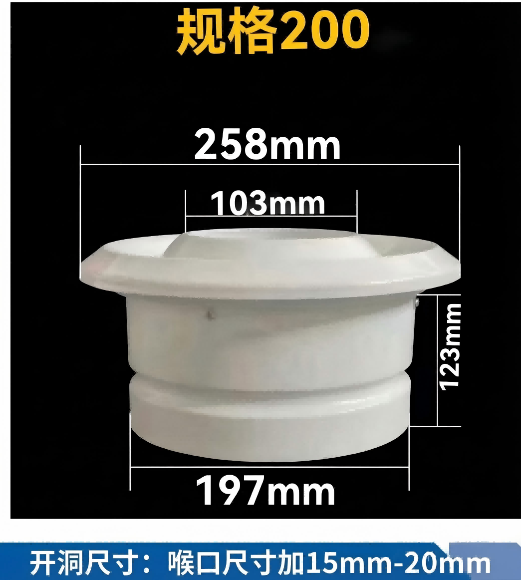 球形喷口尺寸